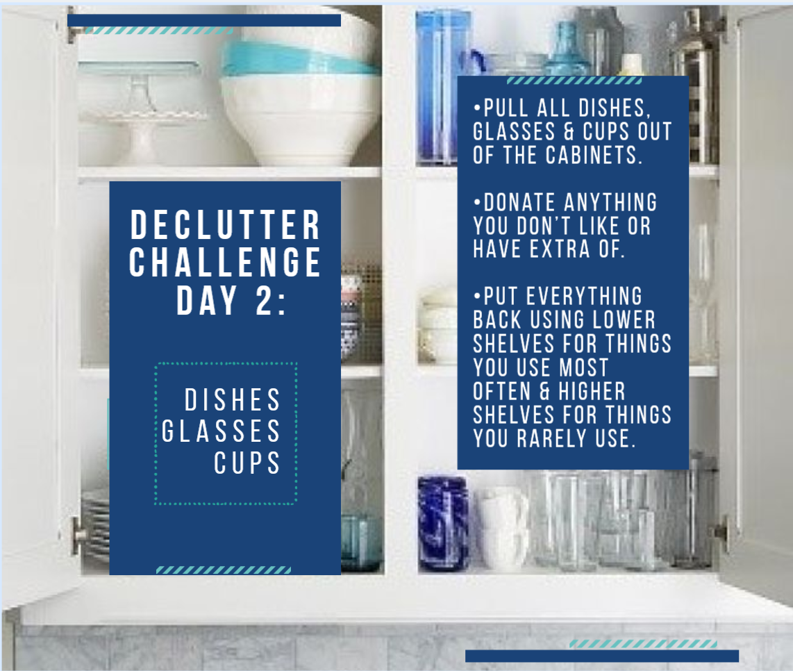 Declutter Challenge – Week 1 – Day 2