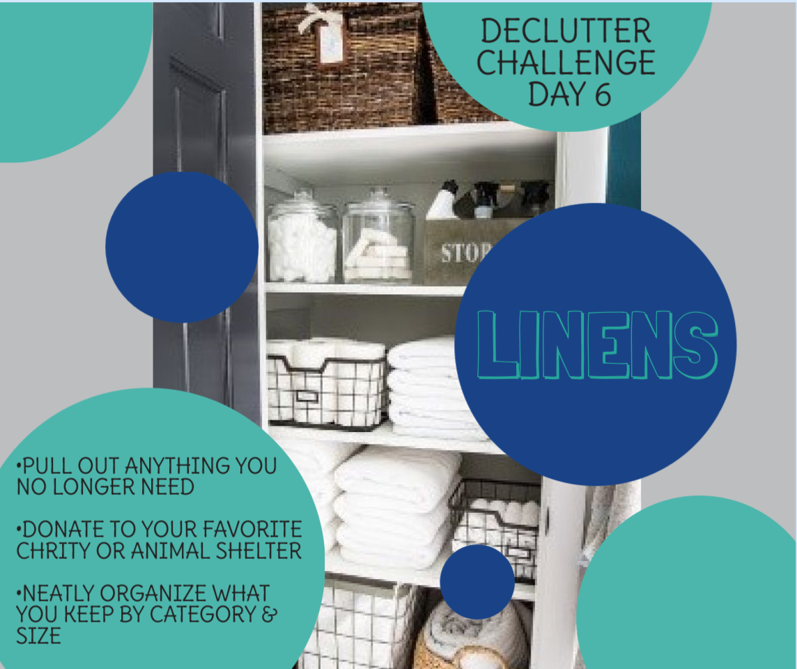 Declutter Challenge – Week 2 – Day 6