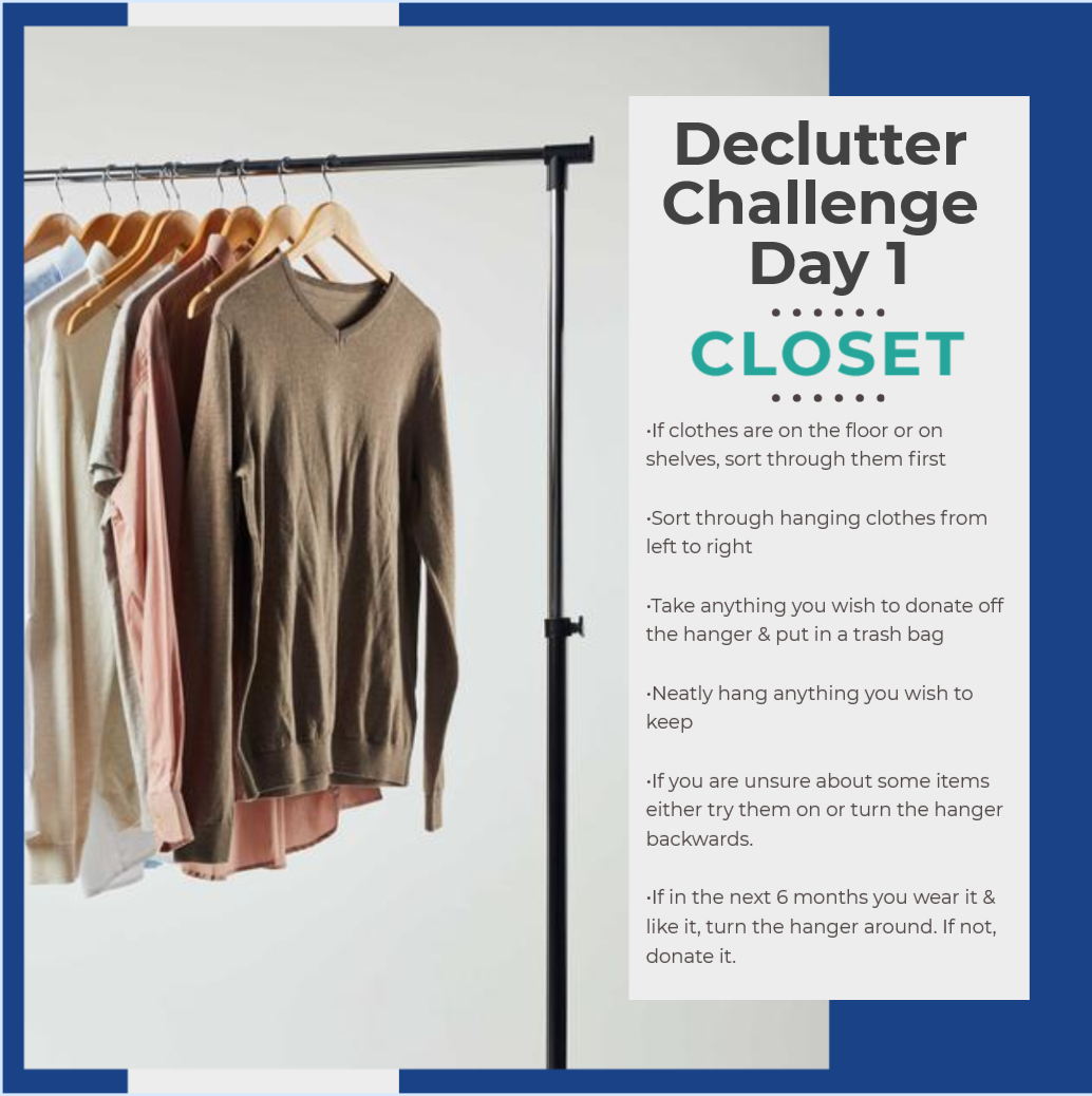 Declutter Challenge – Week 3 – Day 1