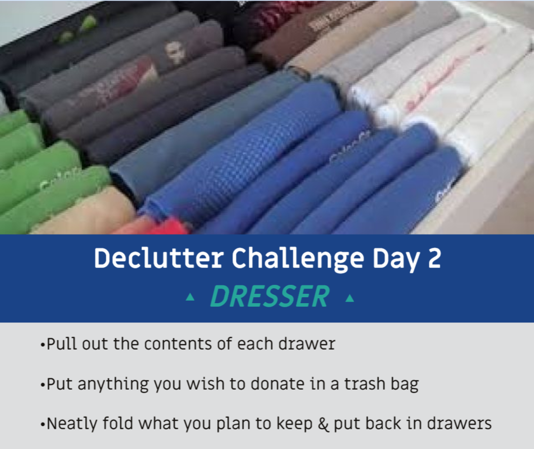 Declutter Challenge – Week 3 – Day 2