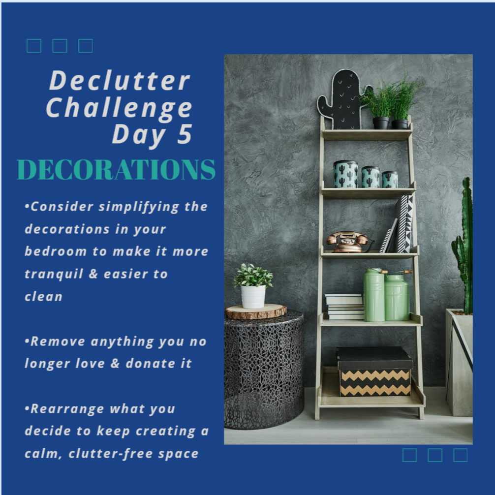 Declutter Challenge – Week 3 – Day 5