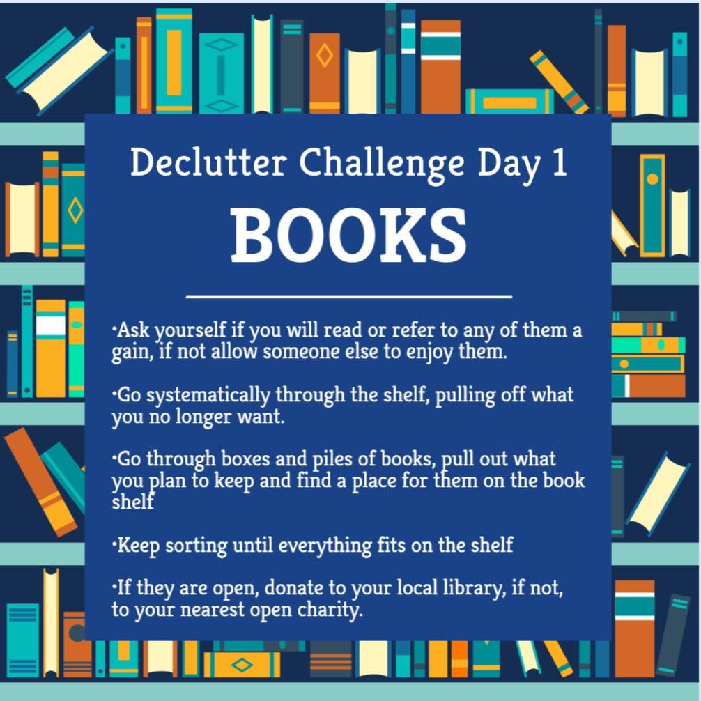 Declutter Challenge – Week 4 – Day 1